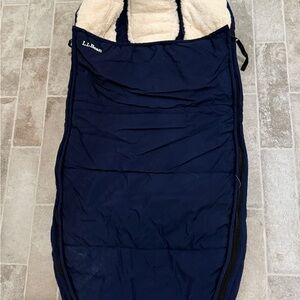 L.L. Bean Dark Blue Bunting for Stroller